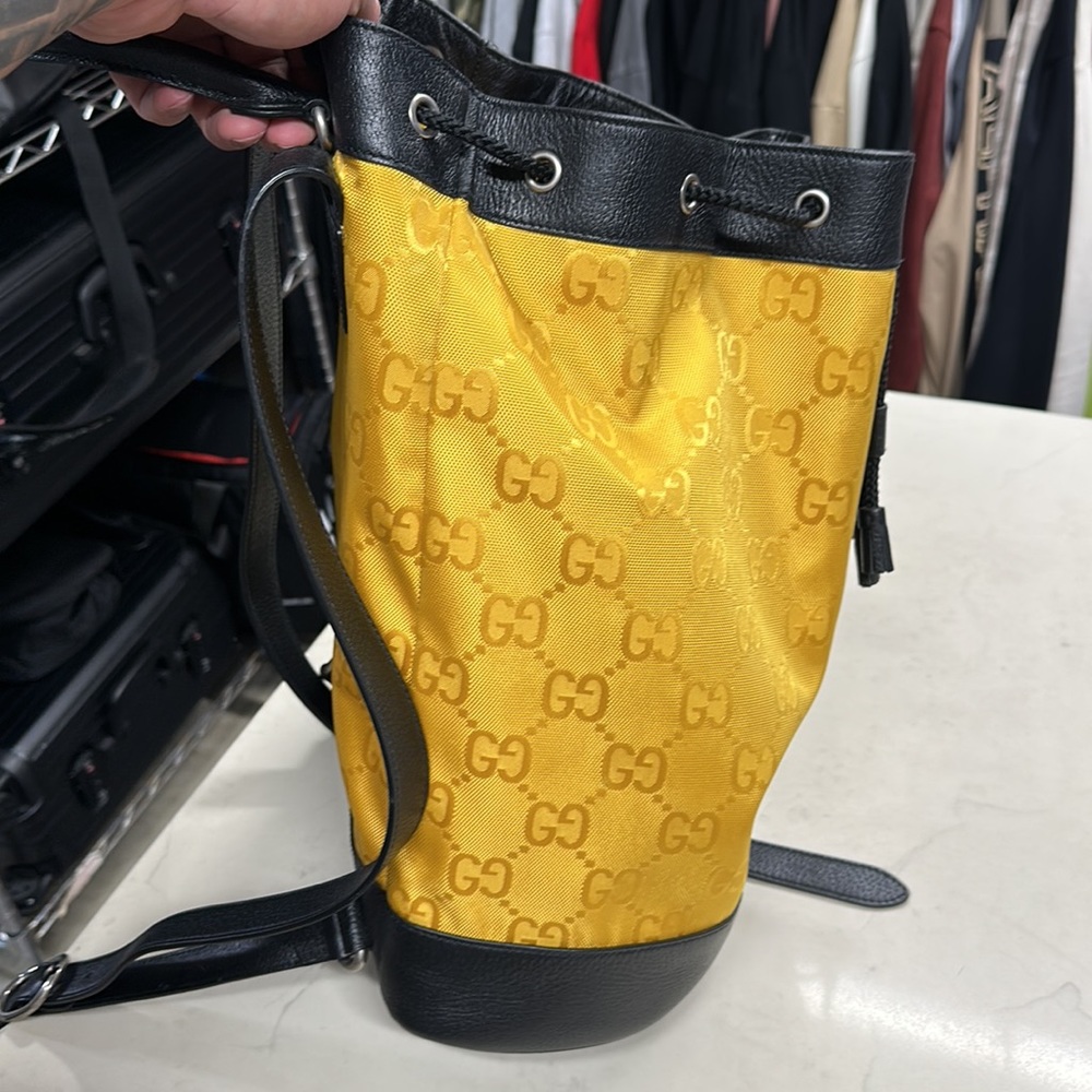 Gucci Gold Back Pack - Picture 5 of 6